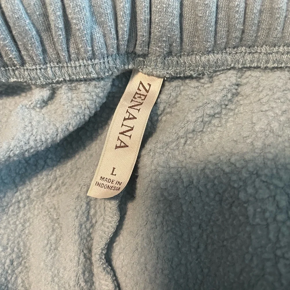 Zenana Outfitters Light Blue Jogger Set - Picture 5 of 8